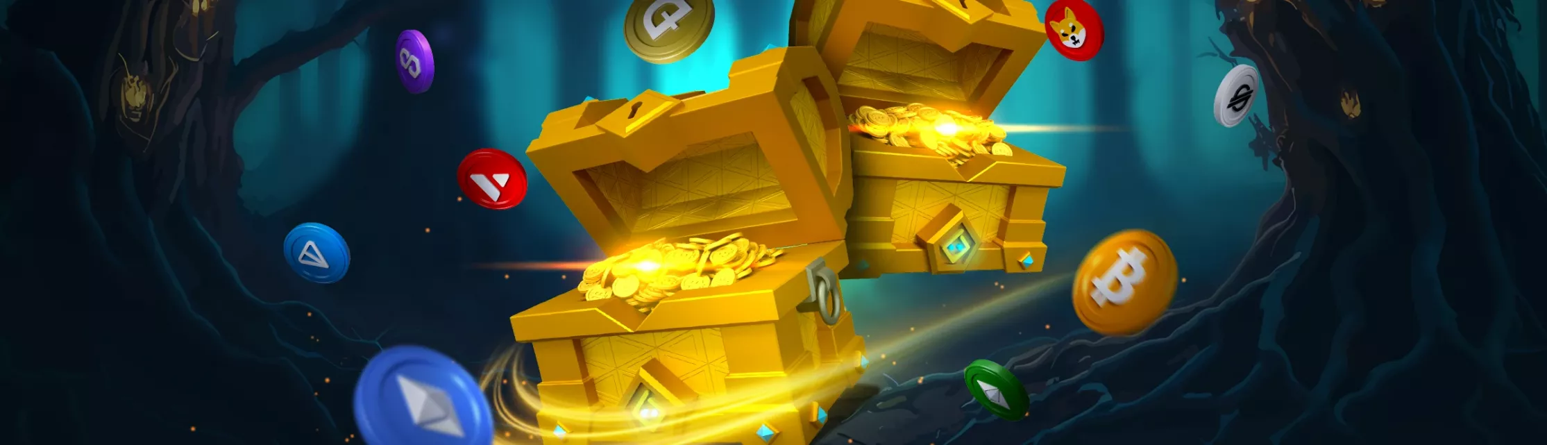 Sunday Deposit Offer - Gold Chests and Free Spins at Crypto Casino to be claimed